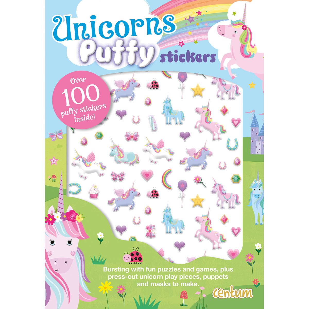 Unicorn Magic Sticker Book-Yarrawonga Fun and Games