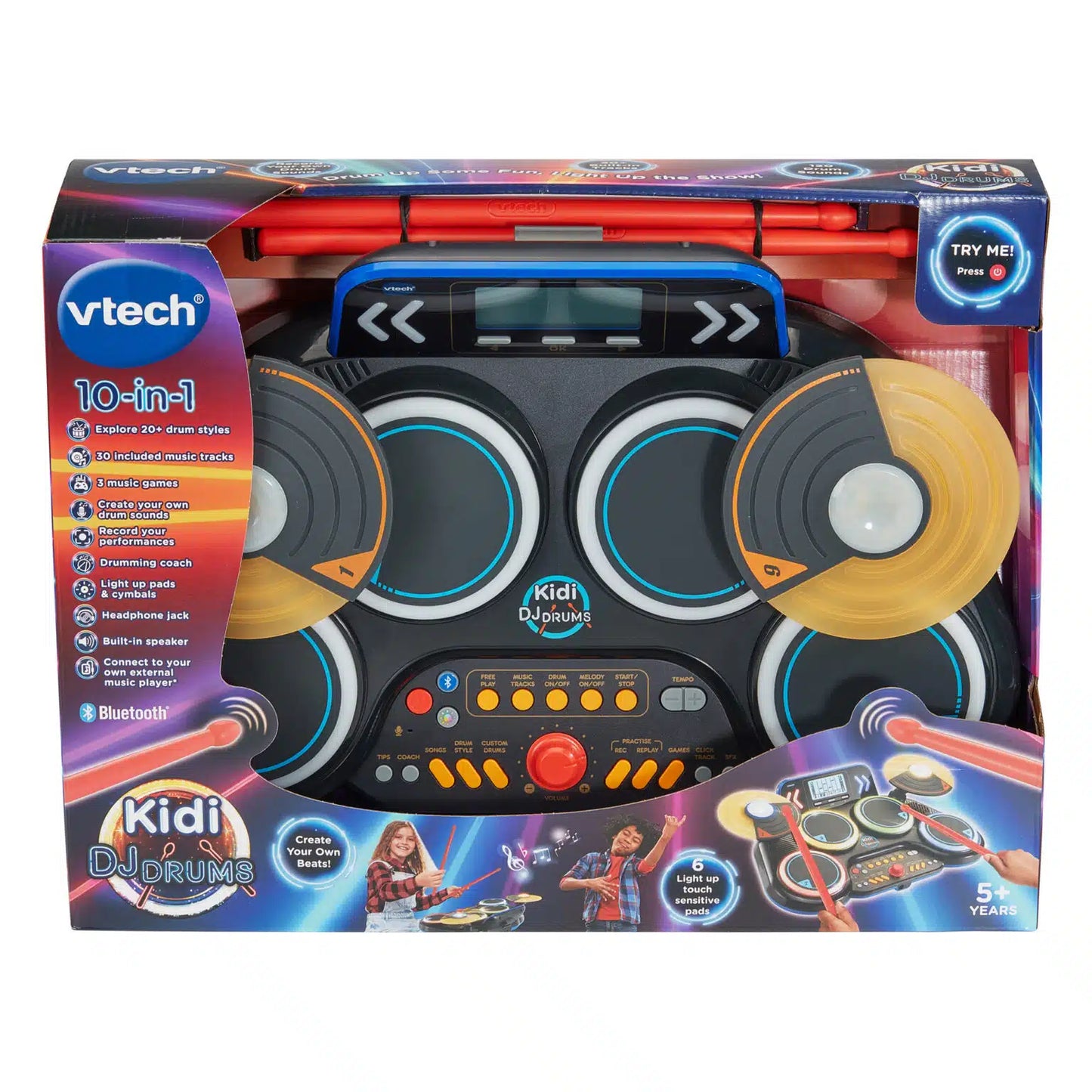 Vtech - Kidi DJ Drums Kit-Yarrawonga Fun and Games