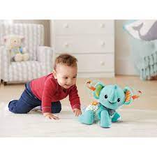Vtech - Crawl with Me Elephant - Various Colours-Yarrawonga Fun and Games