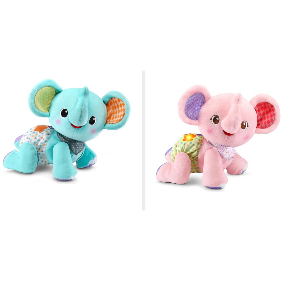 Vtech - Crawl with Me Elephant - Various Colours-Yarrawonga Fun and Games
