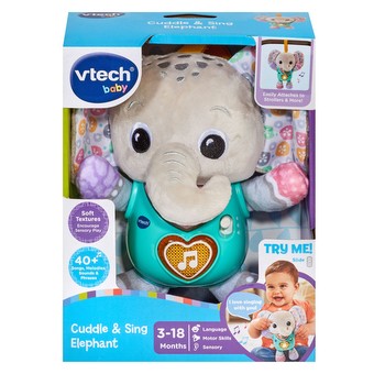 Vtech - Cuddle and Sing Elephant-Yarrawonga Fun and Games