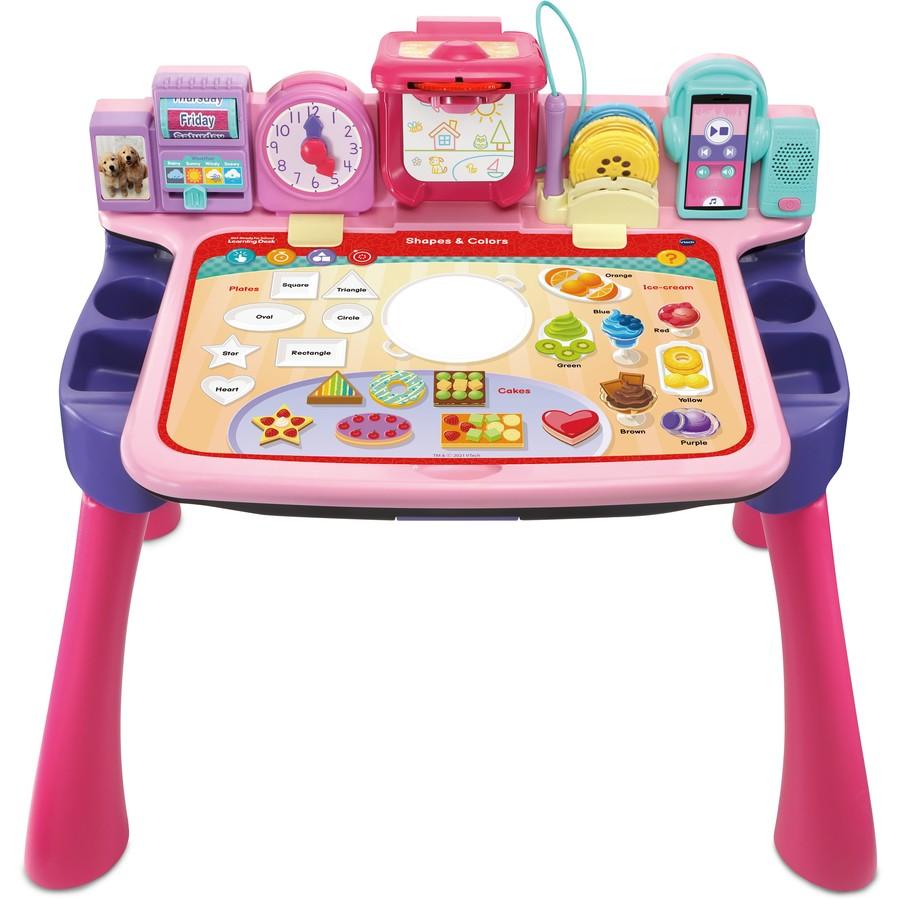 Vtech - Interactive Learning Desk Pink-Yarrawonga Fun and Games.