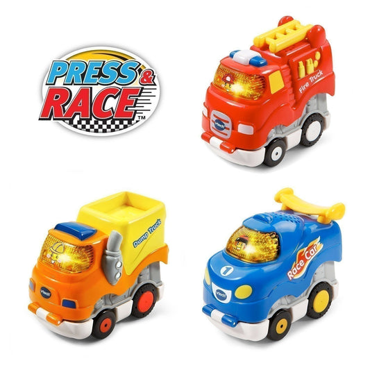 Vtech Press and Go Vehicles-Yarrawonga Fun and Games