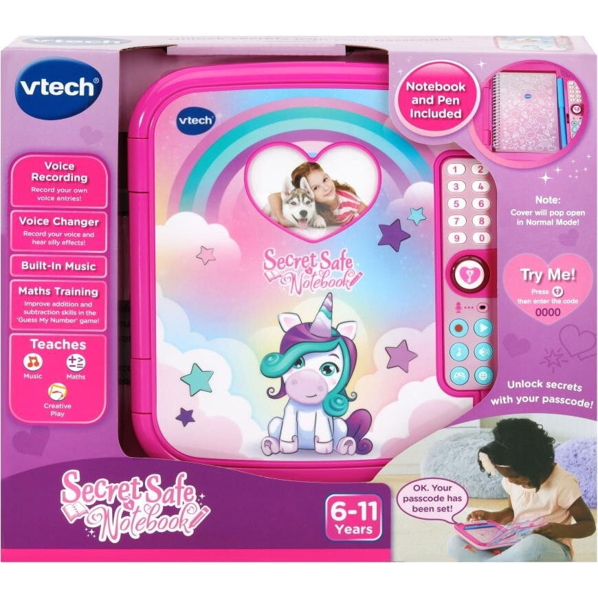 Vtech - Secrect safe Notebook – Yarrawonga Fun and Games. Unique Toys ...