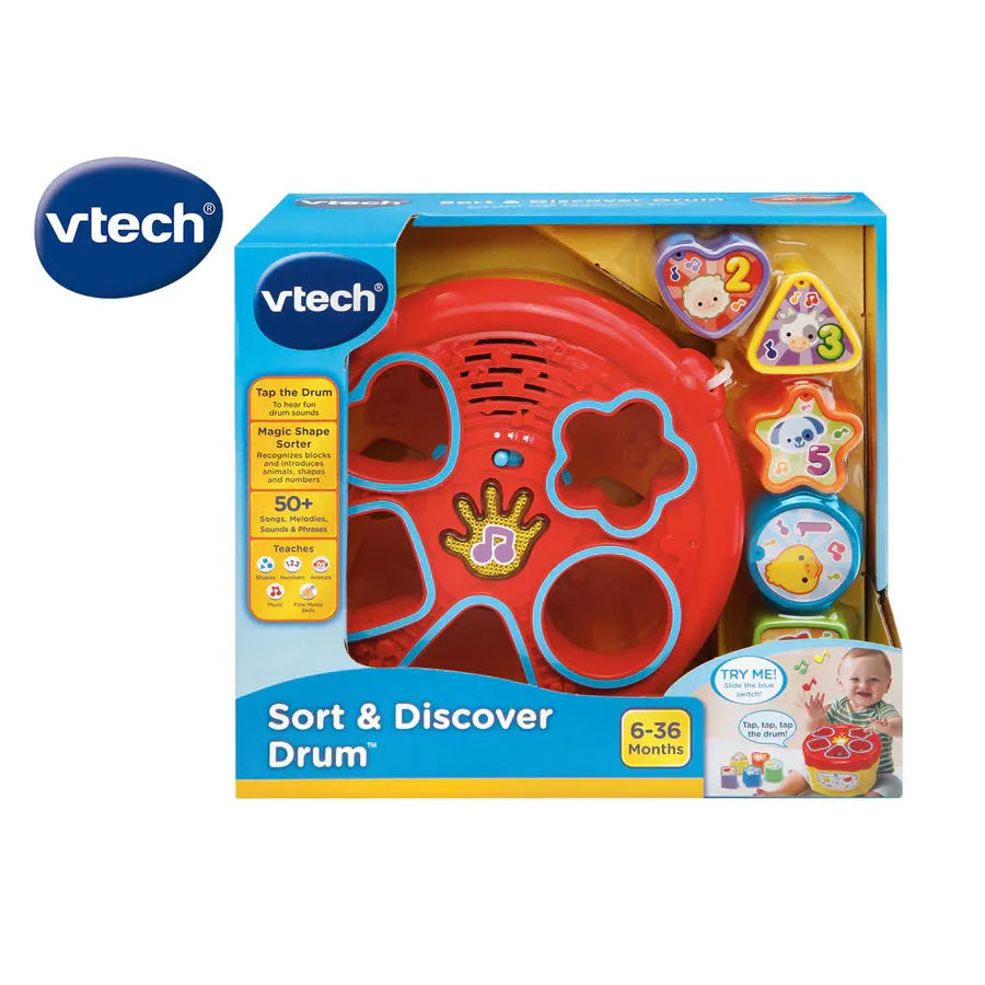 Vtech - Sort and Discover Drum-Yarrawonga Fun and Games