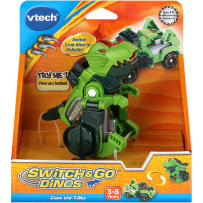 Vtech - Switch and Go Dinos - Micro Crew-Claw the T-Rex-Yarrawonga Fun and Games