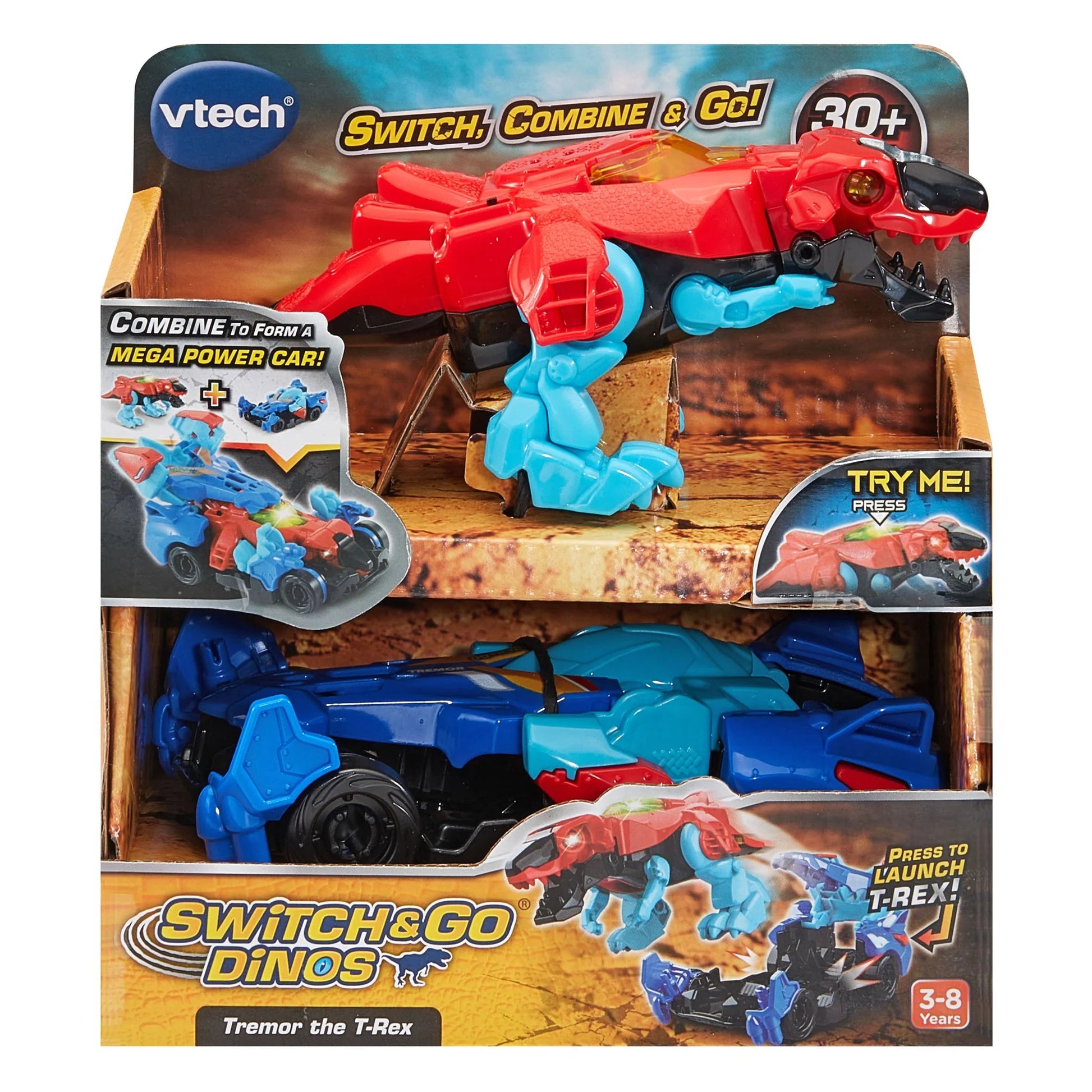 Vtech - Switch and Go Tremor the TRex-Yarrawonga Fun and Games