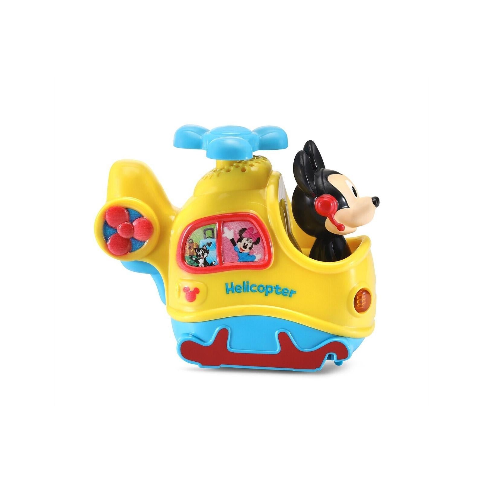 Vtech - Toot Toot Drivers Disney - 6 Desgins-Mickey's Helicopter-Yarrawonga Fun and Games