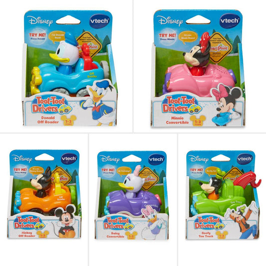 Vtech - Toot Toot Drivers Disney - 6 Desgins-Yarrawonga Fun and Games