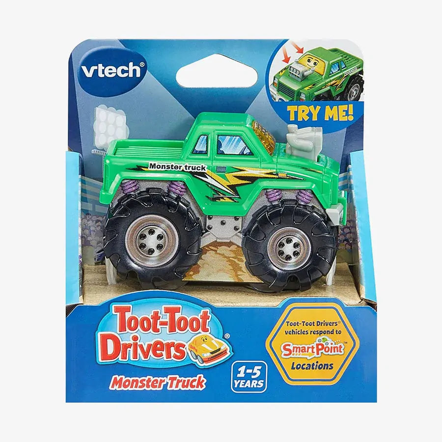 Vtech - Toot Toot Drivers Vehicles - 12 Designs-Monster Truck-Yarrawonga Fun and Games