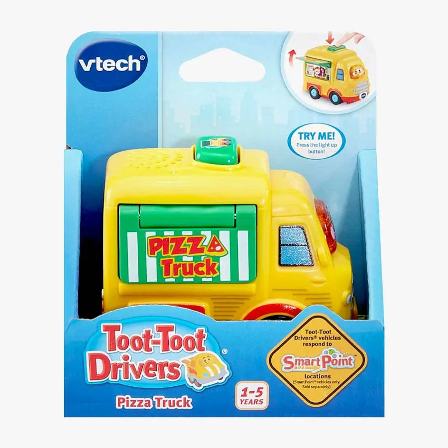 Vtech - Toot Toot Drivers Vehicles - 12 Designs-Pizza Truck-Yarrawonga Fun and Games