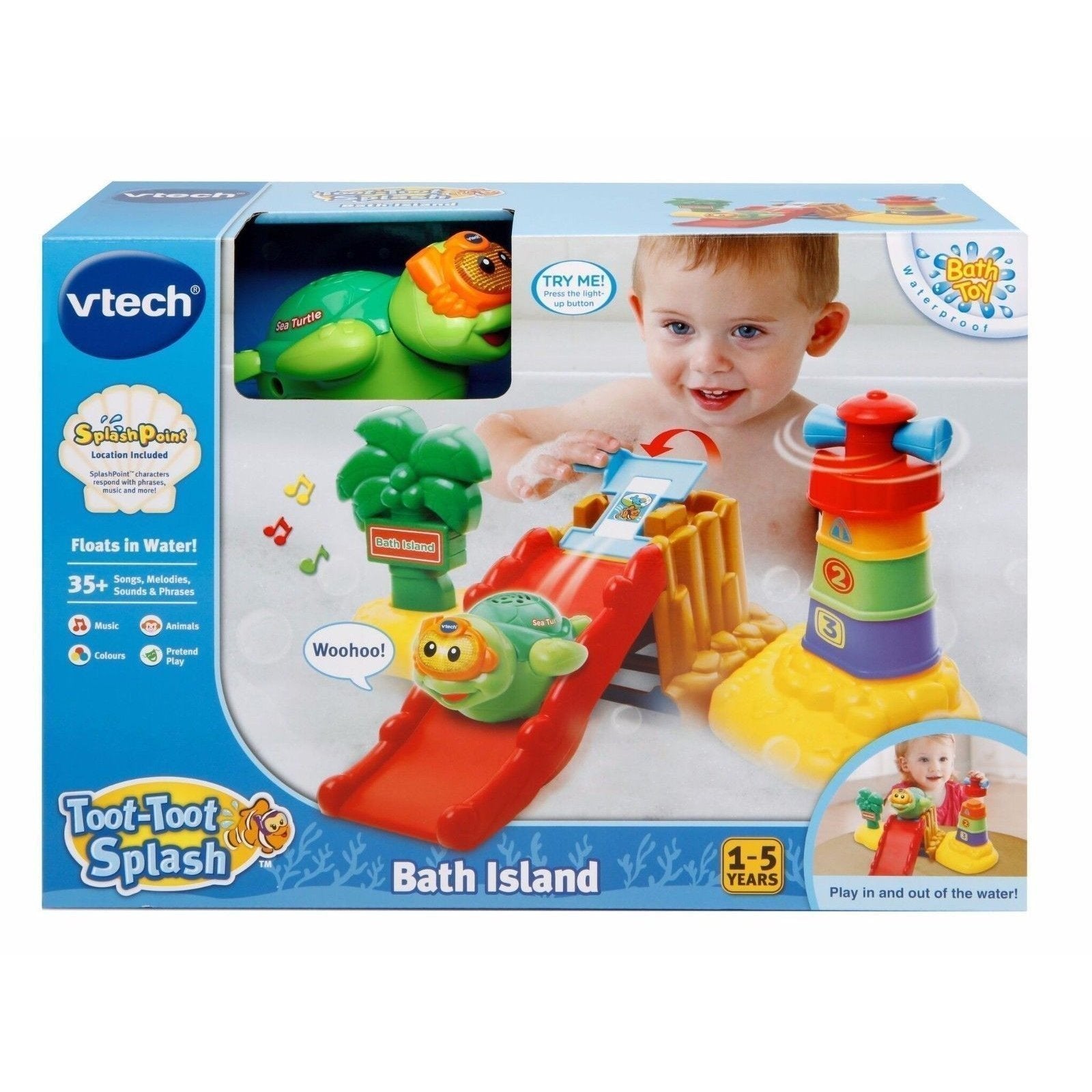 Vtech - Toot Toot Splash Bath Island-Yarrawonga Fun and Games