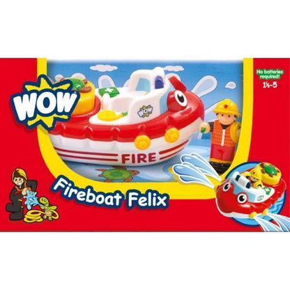 WOW Toys - Fireboat Felix-Yarrawonga Fun and Games