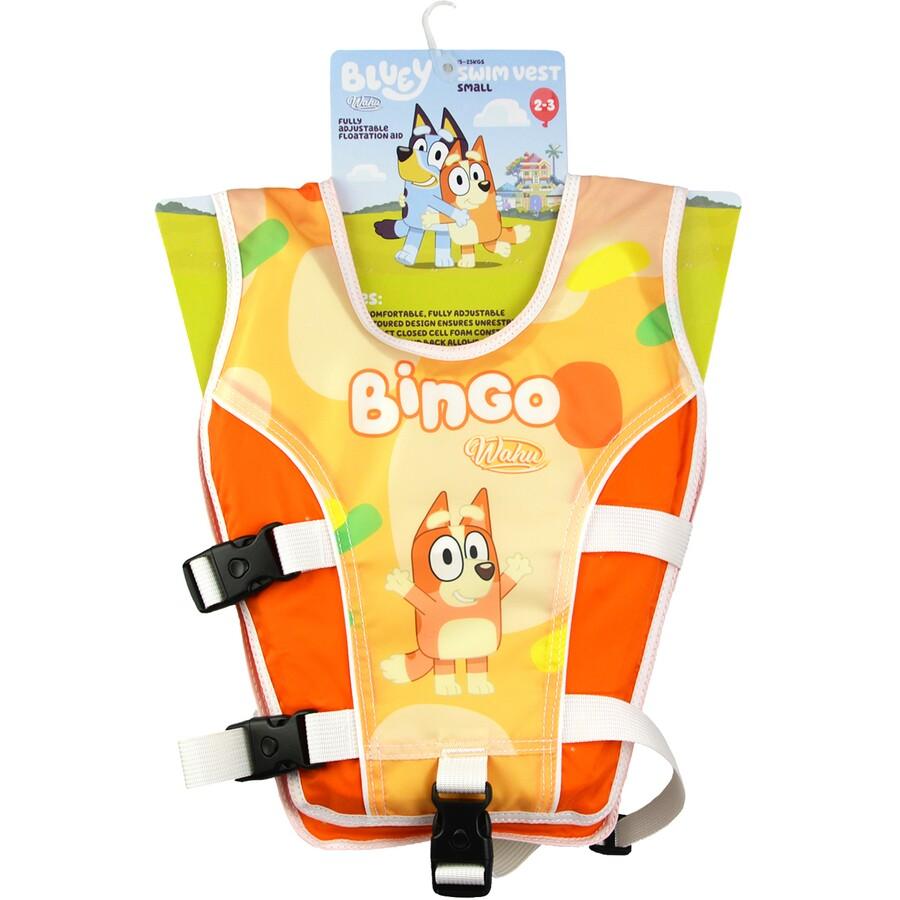 Wahu Bluey Swim Vest - Medium-Bingo-Yarrawonga Fun and Games