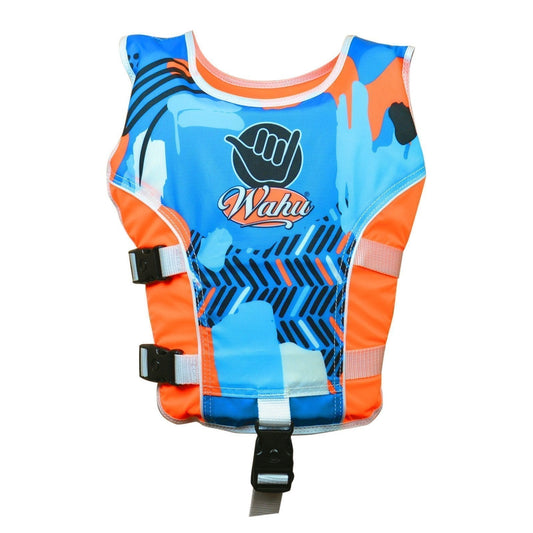 Wahu Swim Vest - Large-Orange-Yarrawonga Fun and Games