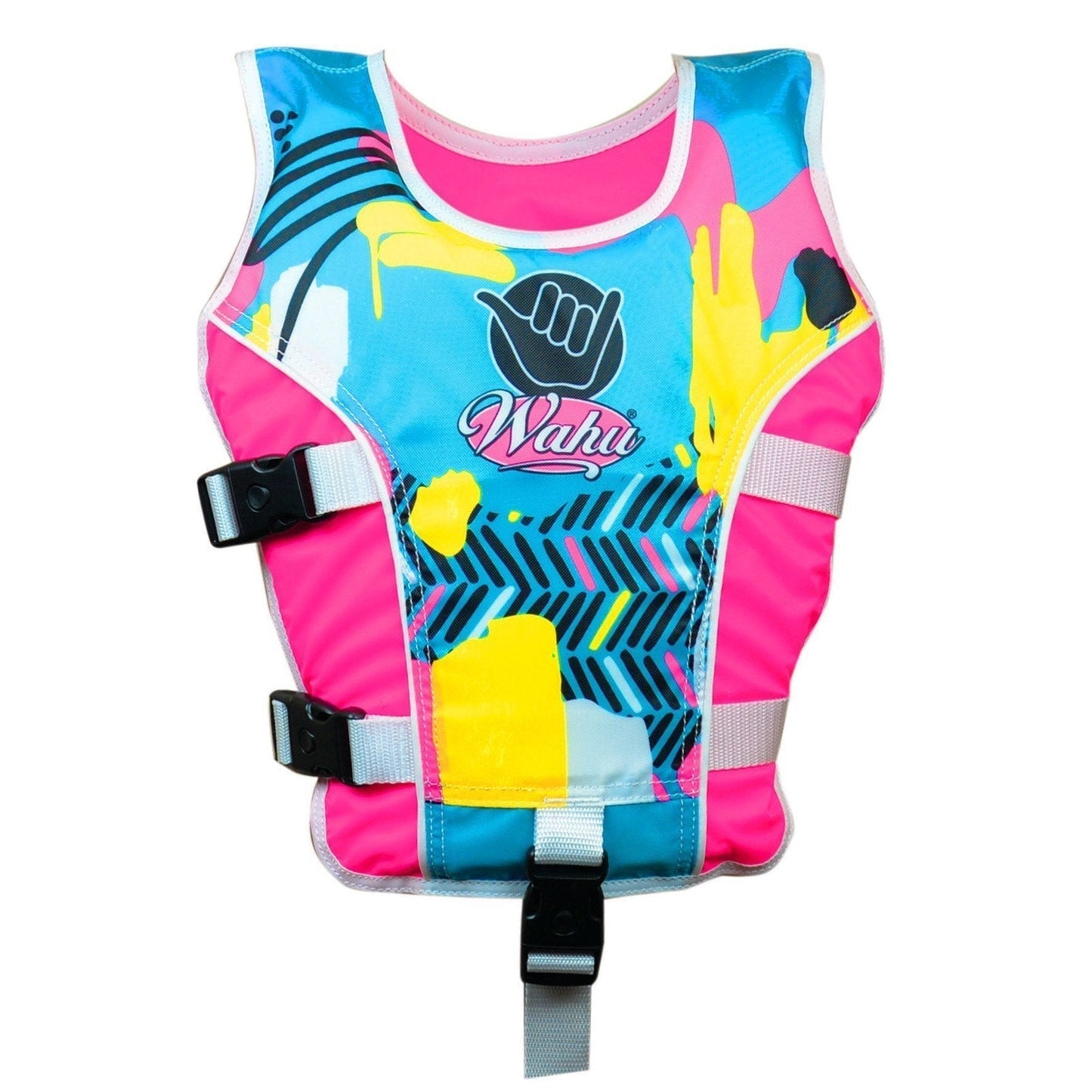 Wahu Swim Vest - Large-Pink-Yarrawonga Fun and Games