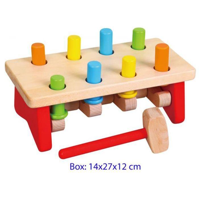 Wooden Hammer Bench-Yarrawonga Fun and Games