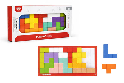 Wooden Puzzle Cubes