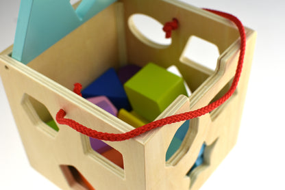 Wooden Shape Sorter-Yarrawonga Fun and Games
