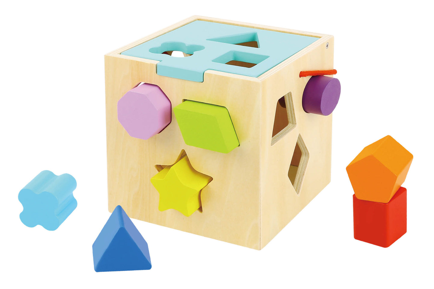 Wooden Shape Sorter-Yarrawonga Fun and Games