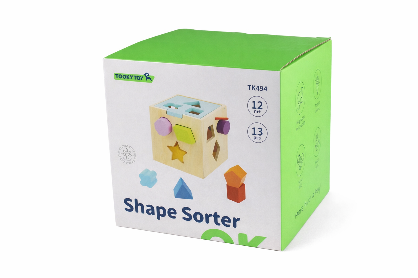 Wooden Shape Sorter-Yarrawonga Fun and Games