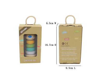 Wooden Stacking Toy-Yarrawonga Fun and Games