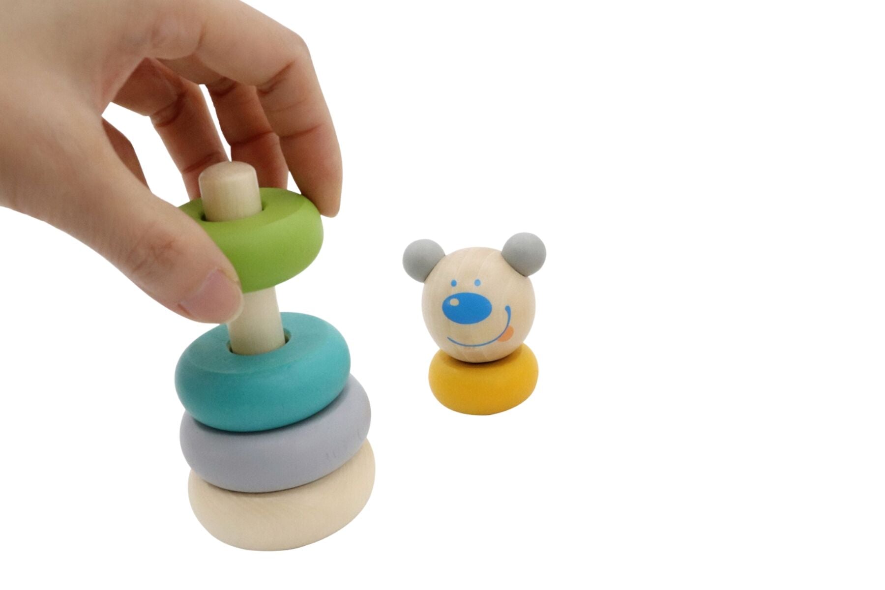 Wooden Stacking Toy-Yarrawonga Fun and Games