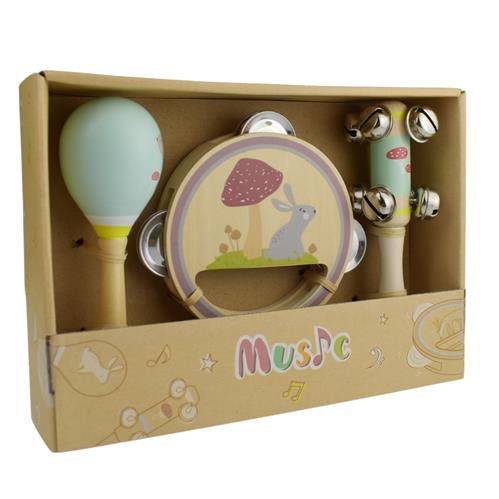 Woodland 3 Piece Music Set-Yarrawonga Fun and Games