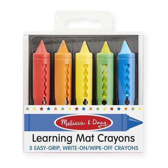 Learning Mat Crayons-Yarrawonga Fun and Games