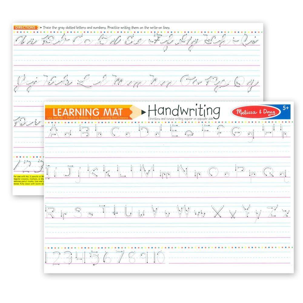 Learning Mat Handwriting-Yarrawonga Fun and Games