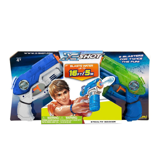 XSHOT Water Blaster - Stealth Soaker 2 Pack-Yarrawonga Fun and Games