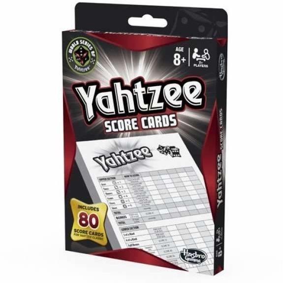 Yahtzee Score Pads-Yarrawonga Fun and Games