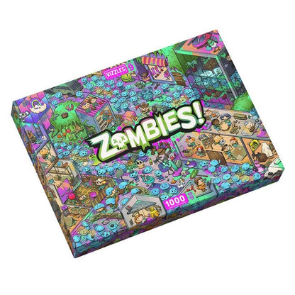 1000 Piece Jigsaw - Vizzles - Zombies-Yarrawonga Fun and Games