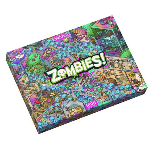 1000 Piece Jigsaw - Vizzles - Zombies-Yarrawonga Fun and Games