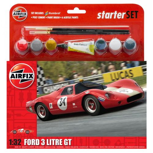 Airfix - 1/:32 -Starter Kit - Ford 3 Litre GT-Yarrawonga Fun and Games.
