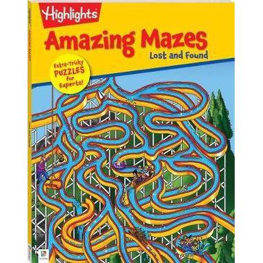Amazing Mazes Book - Lost and Found-Yarrawonga Fun and Games