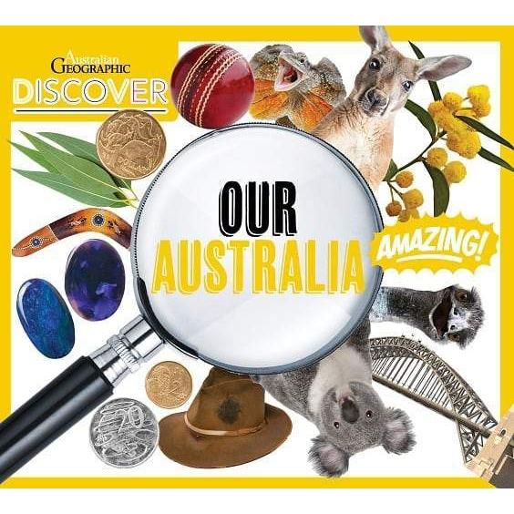 Australian Geographic Discovery Books - Various-Amazing Our Australia-Yarrawonga Fun and Games