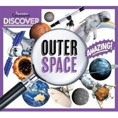 Australian Geographic Discovery Books - Various-Amazing Outer Space-Yarrawonga Fun and Games
