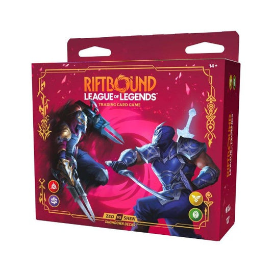 Riftbound - League of Legends - Zed V Shen Showdone Decks-Yarrawonga Fun and Games