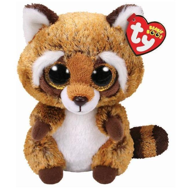 Beanie Boo - Medium - Raccoon - Rusty-Yarrawonga Fun and Games