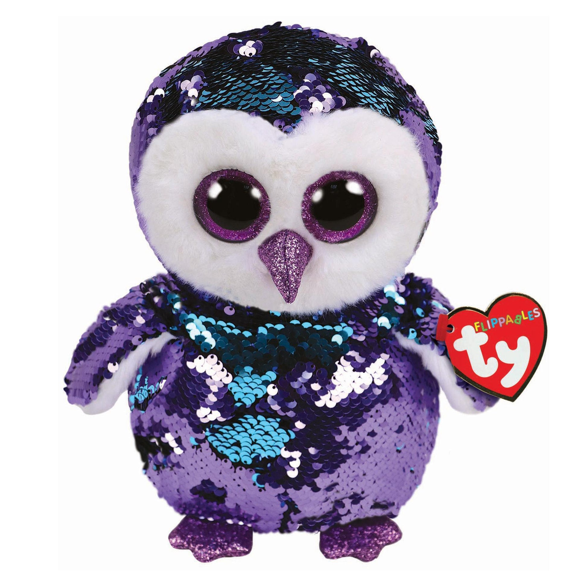 Beanie Boo Sequins - Moonlight Owl-Yarrawonga Fun and Games
