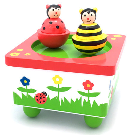 Bee and Ladybug music box-Yarrawonga Fun and Games