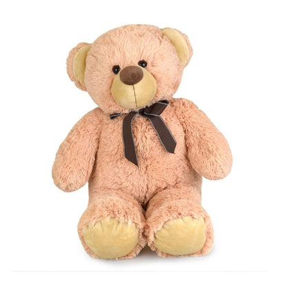 Buddy 90cm Teddy Bear - Various Colours-Beige-Yarrawonga Fun and Games.