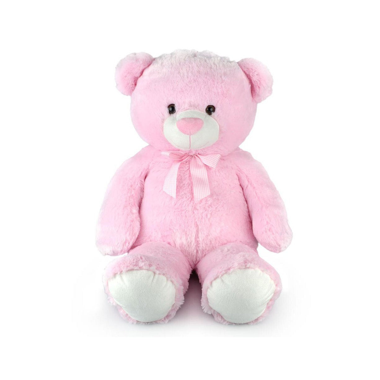 Buddy 90cm Teddy Bear - Various Colours-Pink-Yarrawonga Fun and Games.