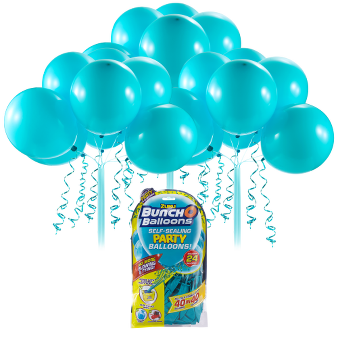 Bunch O Balloons Pump and 16 Self sealing Party Balloons-Yarrawonga Fun and Games