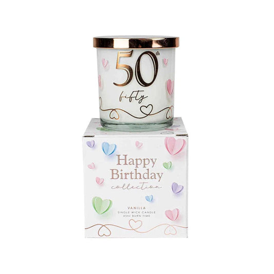 Candles - 45 Hour Vanilla - Various Age Birthdays-Yarrawonga Fun and Games