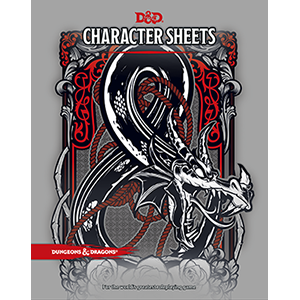Character Sheets - Dungeons and Dragons-Yarrawonga Fun and Games