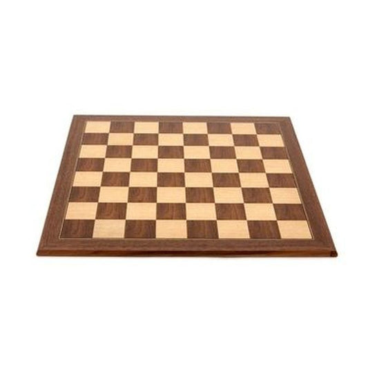 Chess Board - Walnut 40cm-Yarrawonga Fun and Games