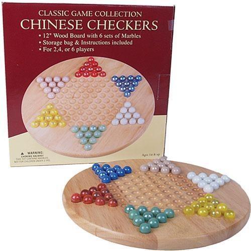 Classic Wooden Chinese Checkers-Yarrawonga Fun and Games