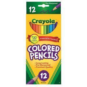 Crayola Coloured Pencils - 12 Pack-Yarrawonga Fun and Games